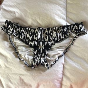 VS ruffle bathing suit bottoms